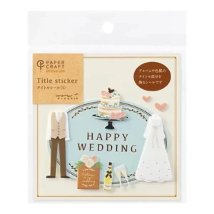 PCM Sticker 2442 Title S – Wedding Party