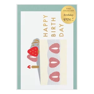 MIDORI Card Color foil stamping Cake