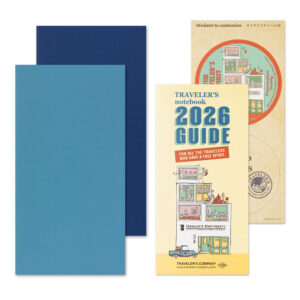 TRAVELER’S notebook Refill 2026 Weekly + Memo (Regular Size)