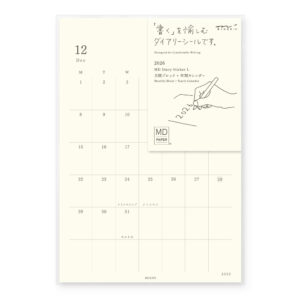 MIDORI MD Diary Sticker L 2026