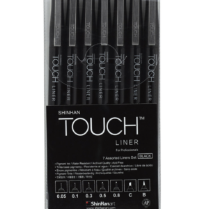 TOUCH™ Liner 7 Assorted Set Black